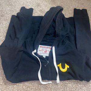 True religion zip up size medium